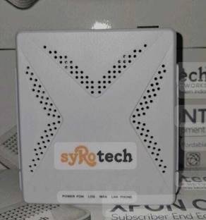 Syrotech SY-GPON-1010-DONT Router 2.4 GHz 300 Mbps Wifi Speed Single Band Internal Antenna Ethernet (C...