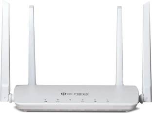 HI-FOCUS LTE 4G ROUTER/ Support 5G Sim/ Upto 150 MBPS Speed/ Long Range coverage 4G Router 2.4 GHz 150...