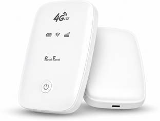 PunnkFunnk 4G LTE Mobile WiFi Router| MiFi Hotspot 4G Router 2.4 GHz 150 Mbps Wifi Speed Single Band I...