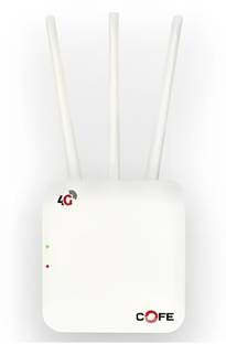 COFE CF-4G 903 Wi-Fi 6 Reliable Single-Band Wi-Fi for Home/Office 180 Mtr Range 4G Router 2.4 GHz 300 ...
