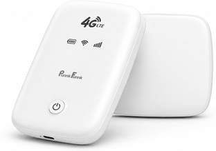 PunnkFunnk 4G LTE Mobile WiFi Router| MiFi Dongle 4G Router 2.4 GHz 150 Mbps Wifi Speed Single Band In...