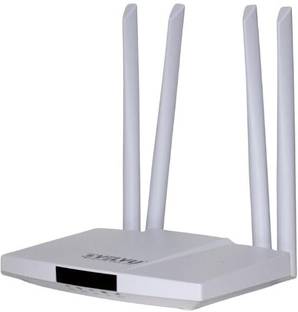 VELVU 5G SIM Support 4G WIFI Router 4 Antenna 150 Mbps 4G Router WRV-750 4G Router 2.4 GHz 150 Mbps Wi...