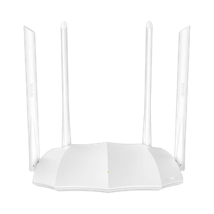 TENDA TEI-AC5 Wireless Router 2.4 GHz, 5 GHz 1200 Mbps Wifi Speed Dual Band External Antenna Ethernet ...