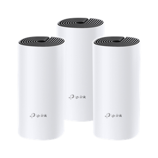 TP-Link Deco M4 AC1200 Mesh Router 2.4 GHz, 5 GHz 1200 Mbps Wifi Speed Dual Band Internal Antenna Ethe...