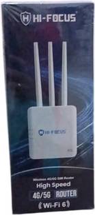 HI-FOCUS WIFI ROUTER SUPPORT ALL NETWORK 5G/4G SIMCARDS BUT SPEED ONLY 4G & 3 ANTENNA 4G Router 2.4 GH...