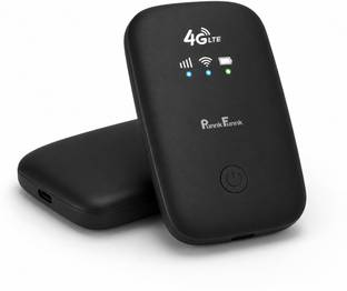 PunnkFunnk 4G LTE Mobile WiFi Router| MiFi Hotspot 4G Router 2.4 GHz 150 Mbps Wifi Speed Single Band I...