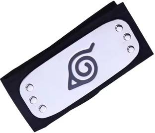 CRAZYGOL Naruto Anime Konoha Headband Cosplay Accessories Naruto Anime Konoha Headband Cosplay Accessories Rubber Band
