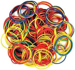 tirupaticollection Fluorescent Colour rubber band-100gm Rubber Band