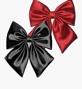 SHINE SCRUNCHIES Hair clip Bow Hair Bow Clip Rubber Band