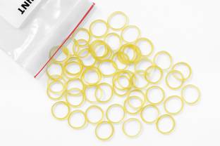 IMPRINT Mini Size Transparent Rubber Bands Pack of 400 Transparent Rubber Band
