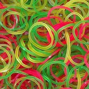 SMKT ™ Rubber Bands Premium Elastic Band Office, Home Kitchen 2inch Size | 2500 PEC Rubber band Rubber Band