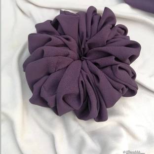 Gixer Georgette Scrunchies Rubber Band