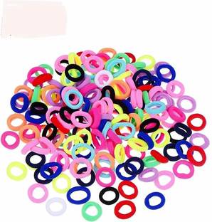 Savitri Mini Elastic Hair Ties For Girls | Soft Seamless Hair Rubber Bands mini rubber band Rubber Band