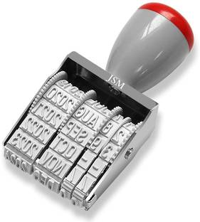 JASTIN Dater Stamp with Different Date & Years (Without Pad/Manual/Rolling Bands )pcs 1 rolling