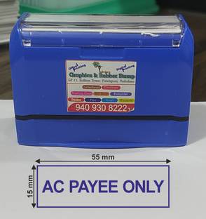 Trodat AC Payee Only Stamp Pre Ink