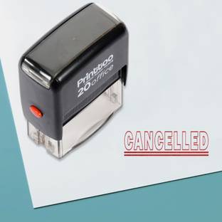 Printtoo Self Inking Cancelled Rubber Stamp Office Stationary Stamp Self-inking Stamp