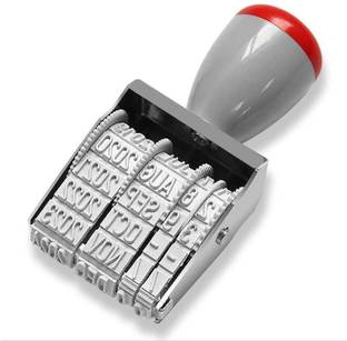 NSSP Dater Stamp (Without Pad/Manual/Rolling Bands) (Pack of-1) Dater Stamp
