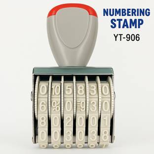 shree ganesh trading Number Stamp 6 digits Rectangle