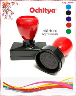 Ochitya Customized Pre Ink Rubber Stamp with Your Matter Stamp