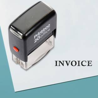 Printtoo Rubber Stamp Office Stationary Invoice Self Inking Stamp Self-inking Stamp