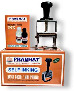Prabhat Label Stamping Machine (BATCH No. DATE MRP EXP. Printing) Manual
