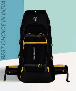 TRAVEL POINT WATERPROOF TREKKING BAG HIKKING BACKPACK FOR TRAVEL & OUTDOOR Rucksack  - 60 L