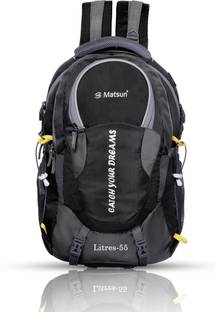 Matsun Large 55 L Laptop Backpack Premium Waterproof Bag For Travelling Trekking