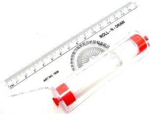 APAX Roll N Draw Rolling Ruler For Architect Engineer Drawing College Students Ruler