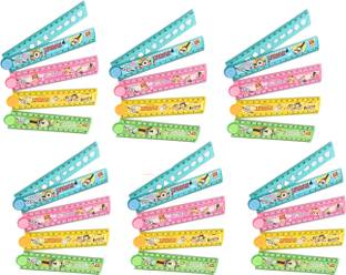 PADORA Mix cartoon print folding scale for kids Ruler