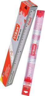 Vikas 30 cm Ruler for Precise Measurements in School and Office Work Ruler