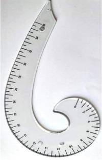 Raj Tailoring French Curve Scale for Drawing arm Hole Drawing Tailoring Set Sewing kit Ruler
