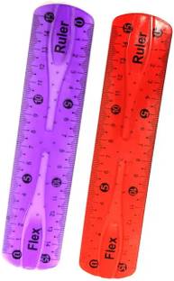 SoftSolutions Super Flexible Unbreakable 15Cm Ruler/Scale for Multi Purpose Ruler