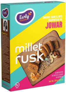 Early Foods Jowar Millet Rusk Jowar flavored Millet Rusk