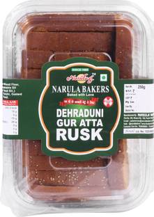 Narula G Dehraduni Gur Atta Rusk Wheat Rusk