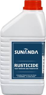 Sunanda Global Sunanda RUSTICIDE Rust Remover Chemical, Yellow 1L Rust Removal Solution