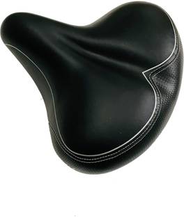 impetus Complete Extra Wide Bicycle Seat 26-29 Inch Cycles Soft PU Material Saddle
