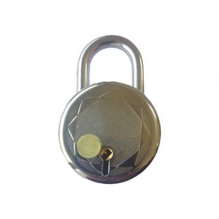 B K Jagan and Co Iram round Lock Hardened-3 Keys 65mm Safe Locker