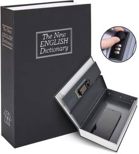 Wishbone BOOK SAFE NUMBER LOCK BIG Dictionary Diversion Book Safe Safe Locker