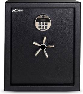 OZONE 78 Ltrs Heavy Biomatric Anti-theft Safe Locker for Home & Office | 3-way Access Safe Locker