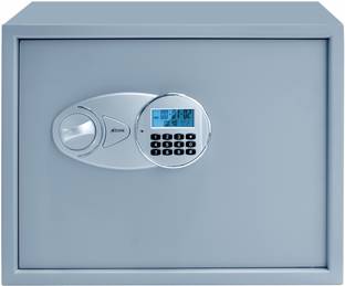 OZONE Home & Office with 2-way Access | (Grey, 44 Ltrs.) Safe Locker