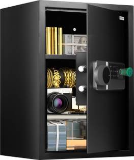 Plantex Locker for Home/Digital Safety Locker with Fingerprint/Touch Keypad (56 Ltr) Safe Locker