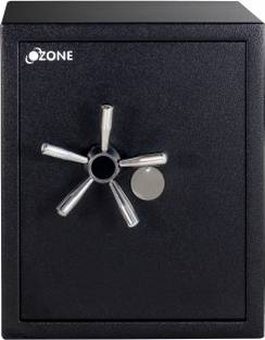 OZONE Mechanical for Home & Office | (Black, 40 Ltrs.) Safe Locker