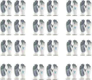 7SHIELD 24 Pair Cut Resistance , Breathable & comfortable for long use Nylon  Safety Gloves