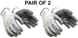 Home & Wrap Nylon Anti cut safety Hand Gloves (2) Nylon  Safety Gloves