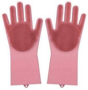 Jiya Enterprise Rubber Hand Gloves Rubber  Safety Gloves