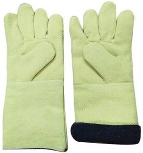 STYLERA 1 Pair Heat Protection Kevlar Hand Gloves ( 300 to 400C ) Kevlar  Safety Gloves