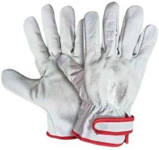 ELCEE LC-SAF0001 Leather  Safety Gloves