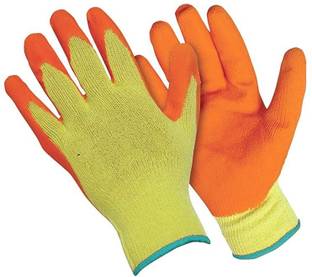 ATLAS Work Safety Hand Gloves Coated Nitrile, Polyester  Safety Gloves