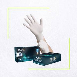 medix healthcare LPWS30 Rubber  Safety Gloves
