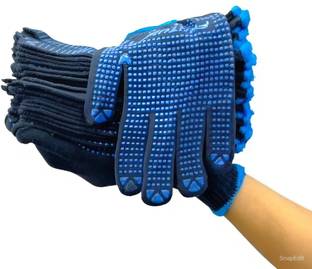 Donizard Dotted Safety Work Glove for Better Grip Industrial Construction General Purpose Synthetic  Safety Gloves